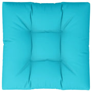 Cuscino per pallet | Cuscini per sedie Turchese 80x80x12 cm in Tessuto
