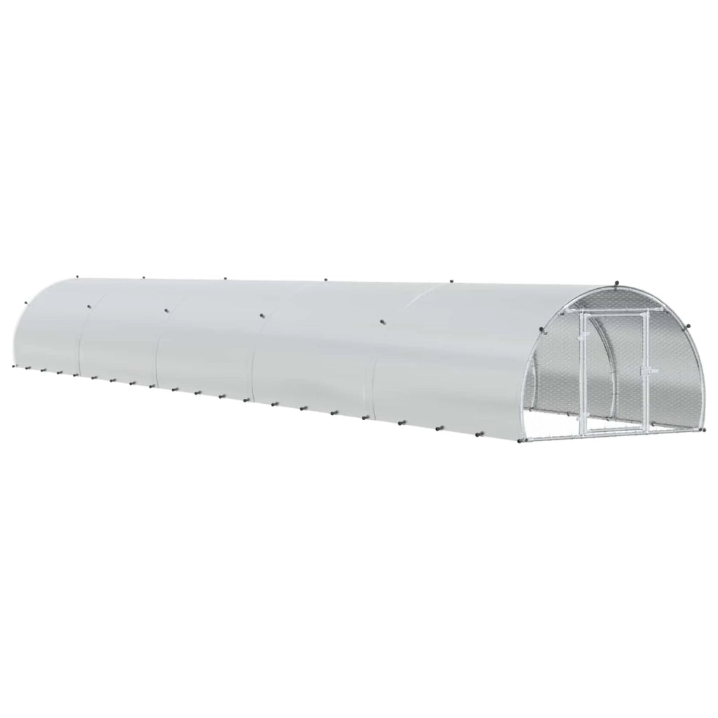 Pollaio Argento 1000 x 150 x 100 cm Acciaio zincato 3434674