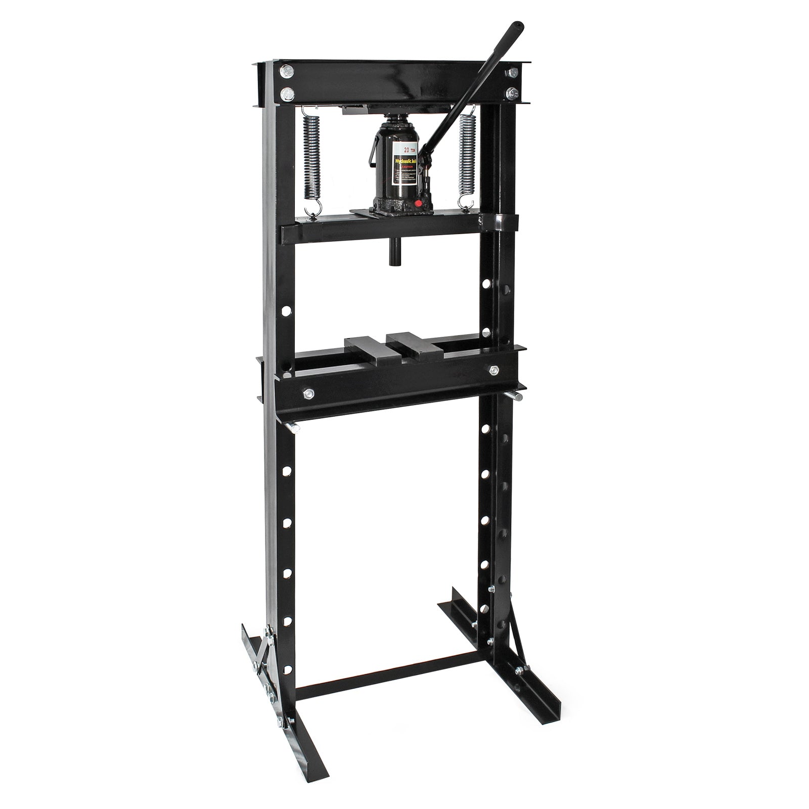 Pressa idraulica da officina 20t Black Edition Pressa a telaio per cuscinetti