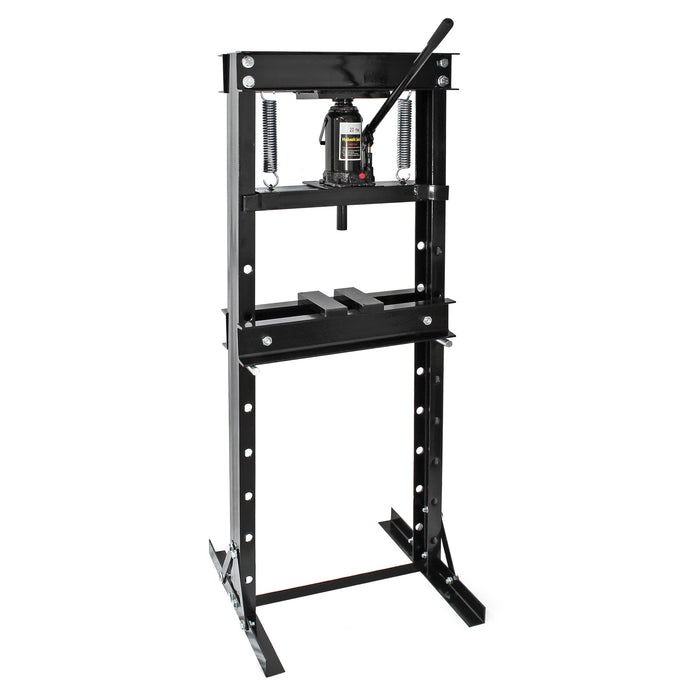 Pressa idraulica da officina 20t Black Edition Pressa a telaio per cuscinetti