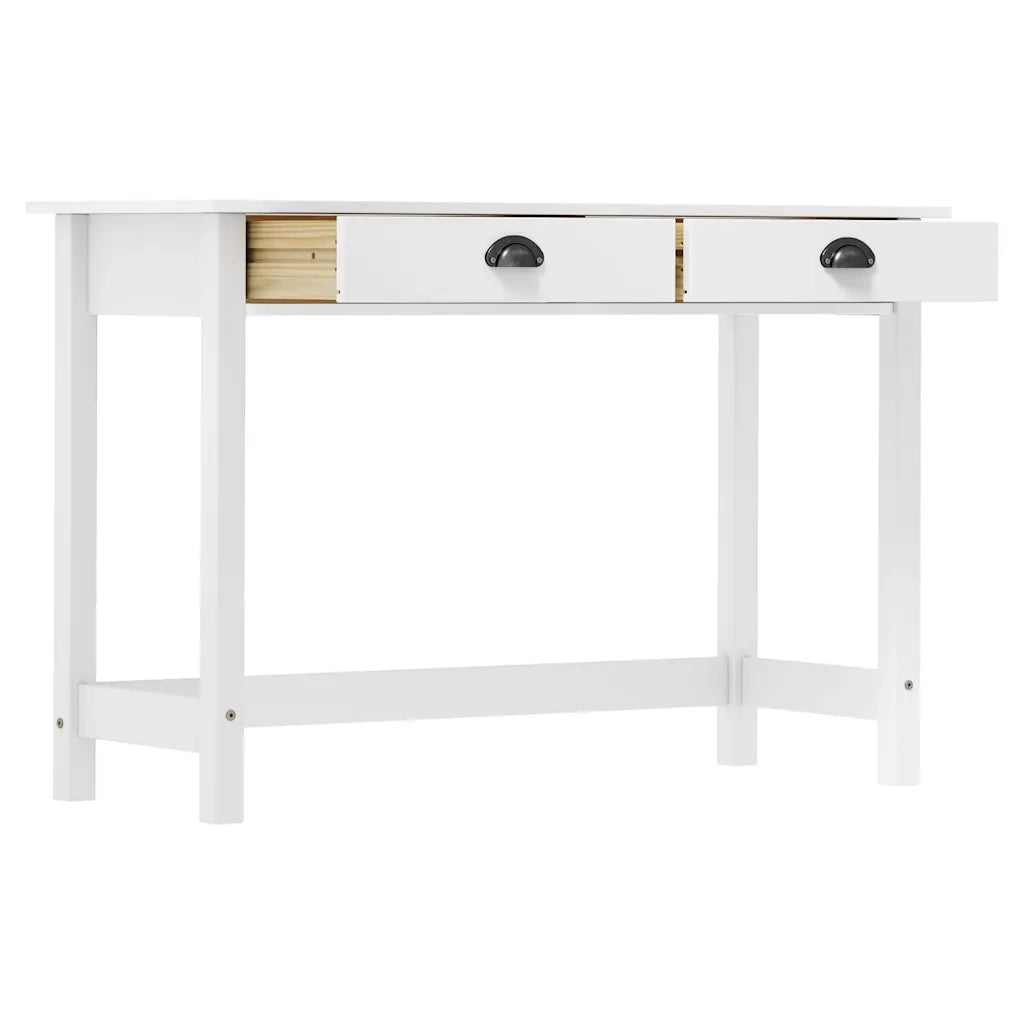 Consolle | Tavolo d'Ingresso Hill con 2 Cassetti 110x45x74 cm in Massello di Pino