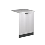 Vicco Pannello frontale della lavastoviglie Bianco casa di campagna 60 cm , PL Marmo