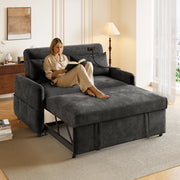 Divano letto moderno - Zephmum - Schienale regolabile, porta cellulari, USB