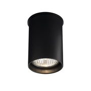 Spot soffitto nero tondo tubo 9cm GU10 10W ARIDA Shilo