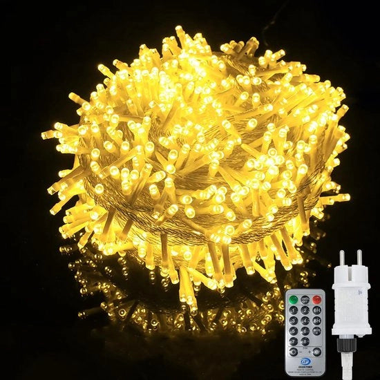Cavo di illuminazione per esterno - caldo bianco - 20 m - 200 led