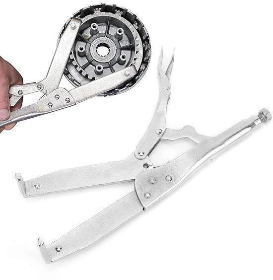 Strumento per connessione - Pliers per connessione - Regolazione fissazione - Adatto per dischi di frizione - Apertura adattabile - Alta resistenza