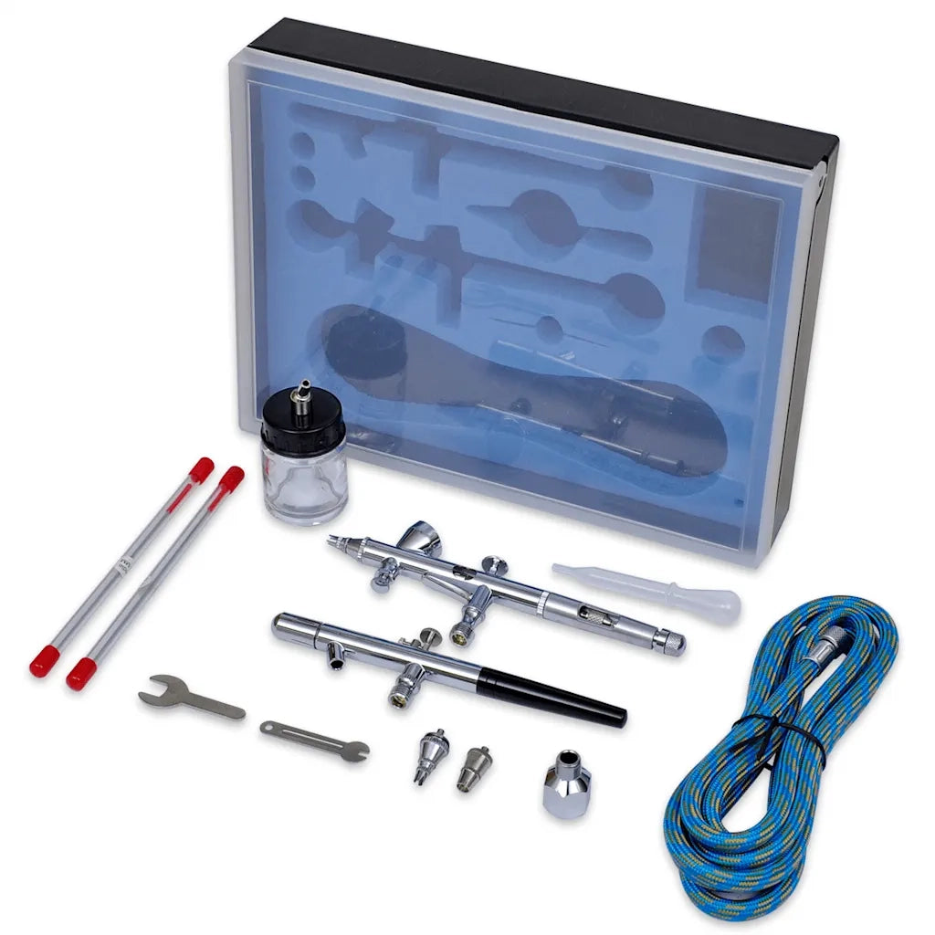 Set Aerografo con 2 Spruzzatori 141518
