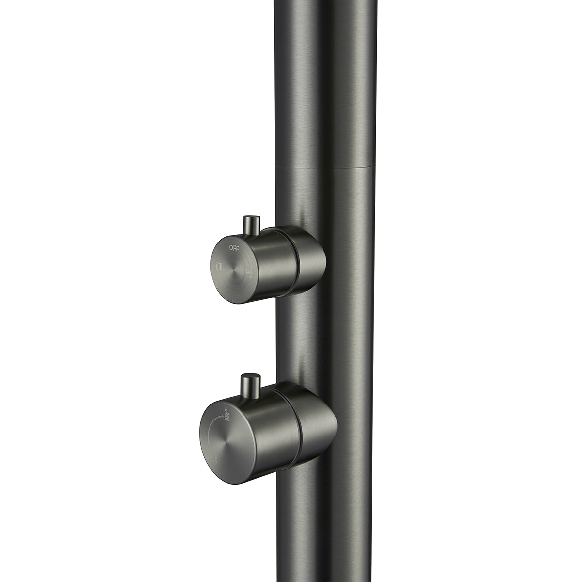 Doccia da Giardino 228,9x18x25 cm con Soffione e Lavapiedi Sined Quartu Canna di fucile