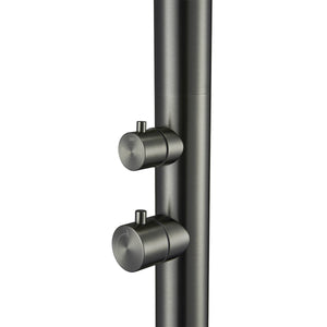 Doccia da Giardino 228,9x18x25 cm con Soffione e Lavapiedi Sined Quartu Canna di fucile