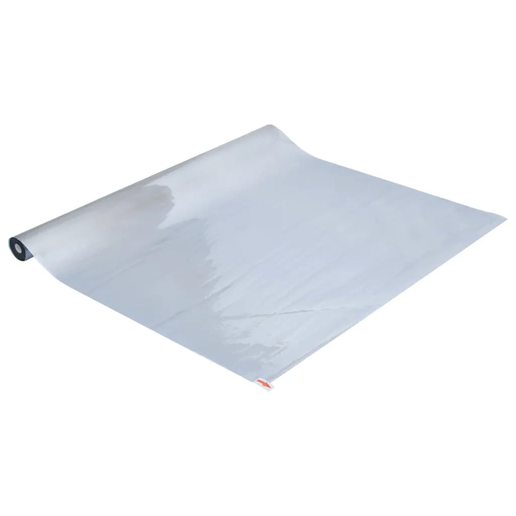 Pellicola Solare Statica Riflettente Argento 90x1000 cm PVC 155866
