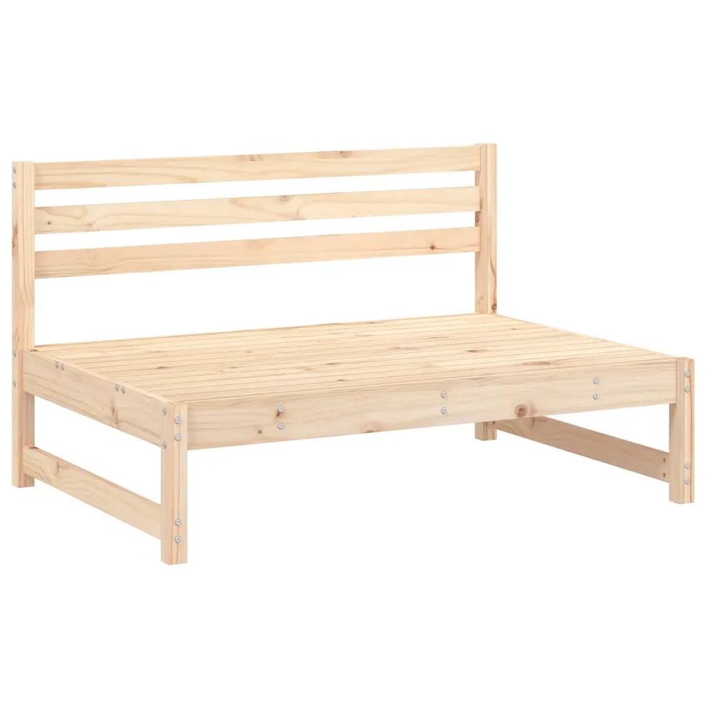 Salotto da Giardino-Set Salotto da Giardino 2 pz in Legno Massello di Pino 653225