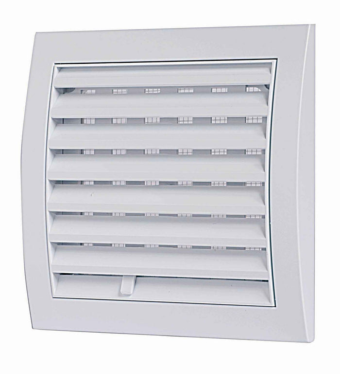 griglia aerazione abs con chiusura e rete 150x150 cod:ferx.57561