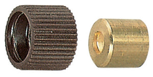 sc reggipiani con gomma 12 mm e viti marrone (pz.8) cod:ferx.57564
