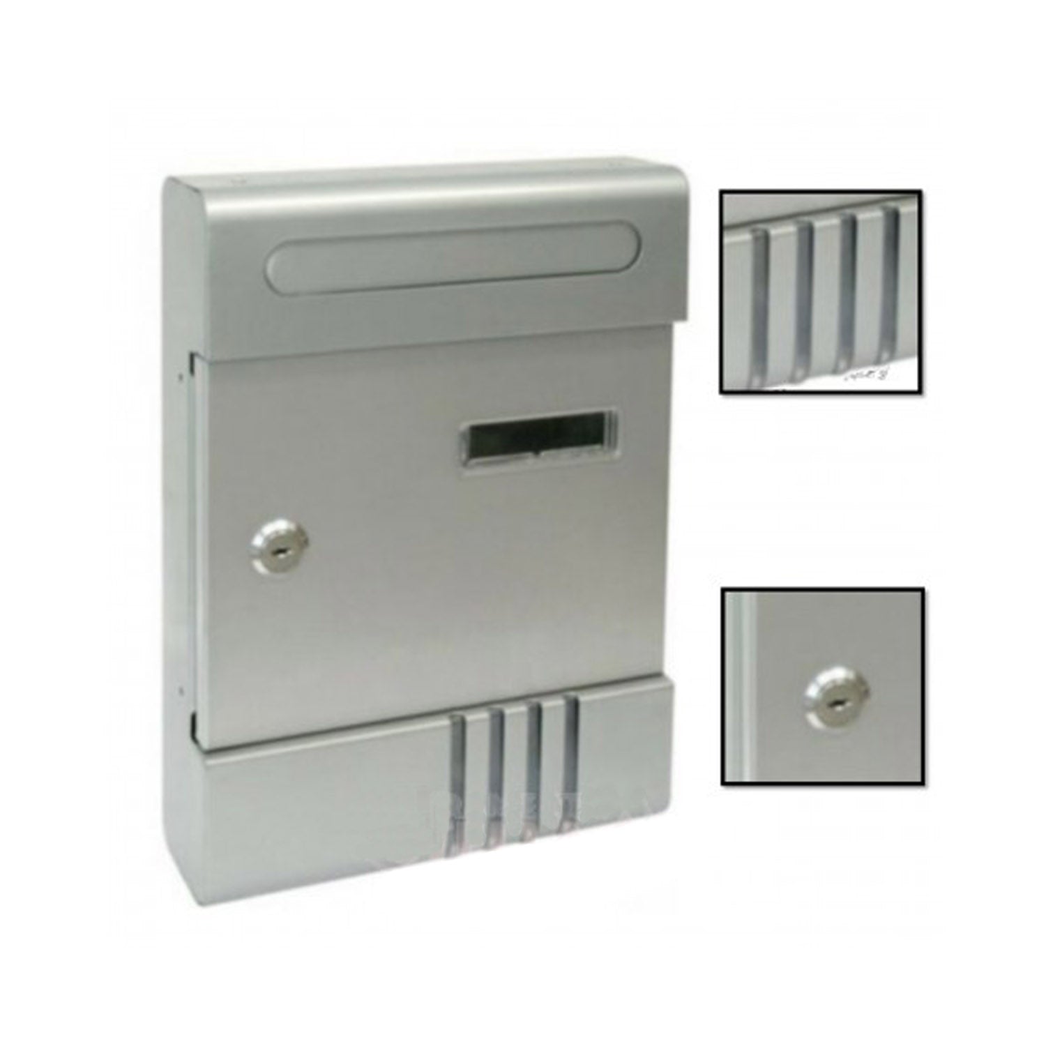 CASSETTA POSTALE GINEVRA ACCIAIO