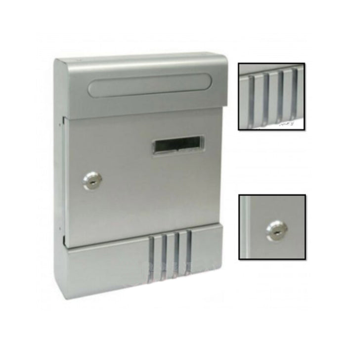 CASSETTA POSTALE GINEVRA ACCIAIO
