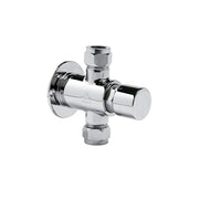 Rubinetto montaggio esterno doccia da parete con comando pulsante Idral 08130/E