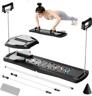 Pilates a 4 in 1 - Tavolo per Pilates - Attrezzo Fitness Ripiegabile - Allenamento per la Pancia - Tavolo per Allenarsi a Casa - Design Compatto - Adatto a Principianti/Professionisti