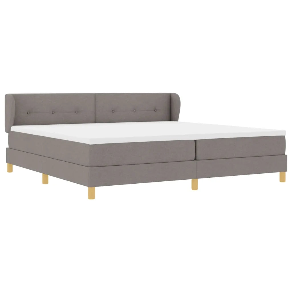 Letto a molle con materasso Talpa 200 x 200 cm Tessuto 3340238