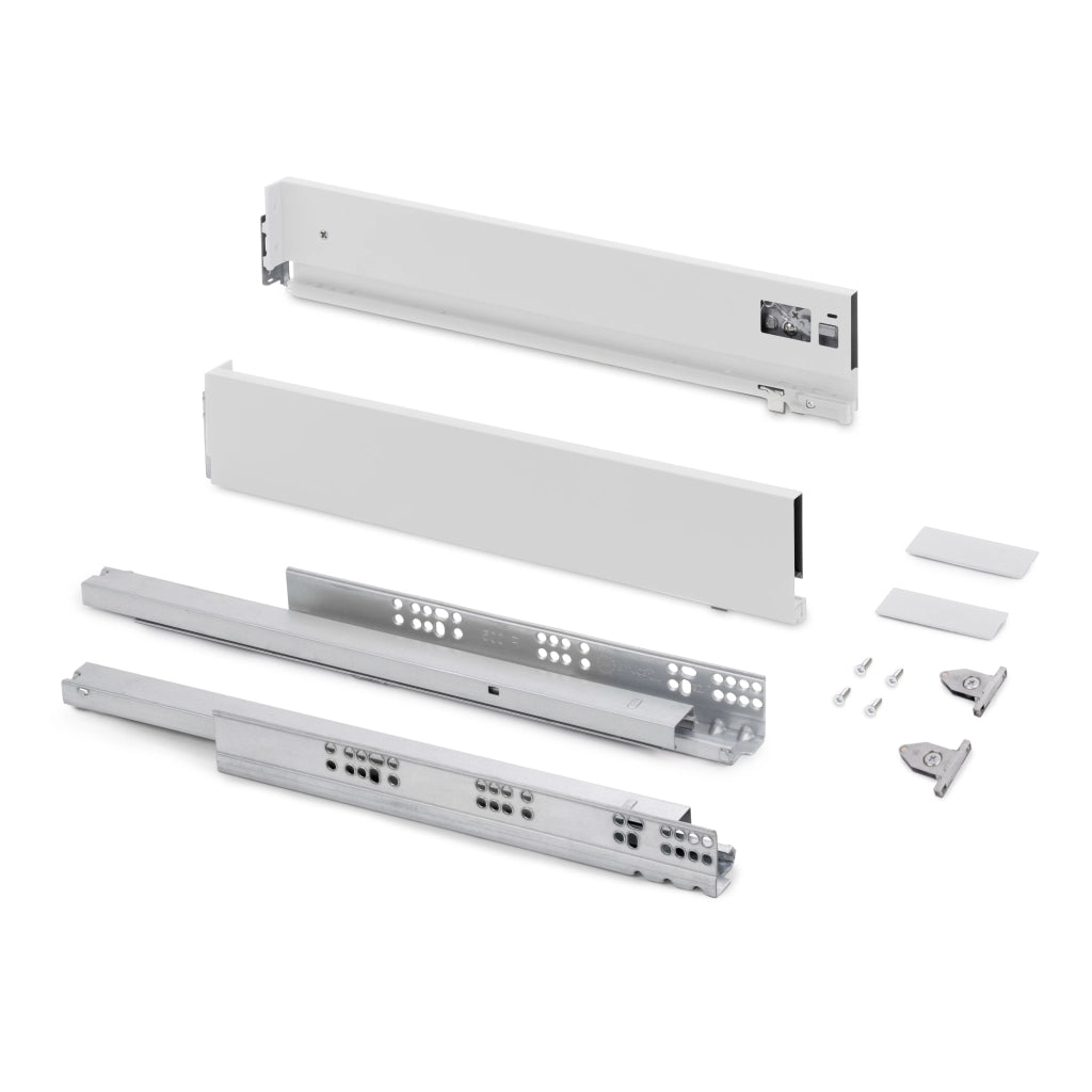 Cassetto esterno Vertex, 40kg, altezza 93mm e regolazione 3D