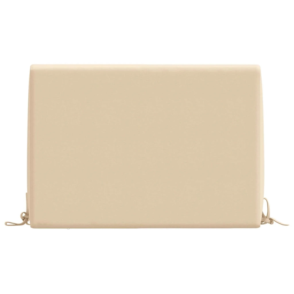 Cuscino schienale SOEST 100% Poliestere Crema 60 x 20 x 40 cm 946771