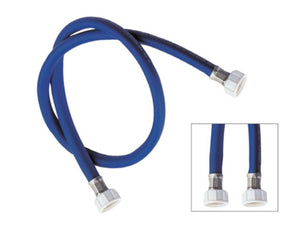 Tubo di carico per lavatrice, colore blu 150 cm