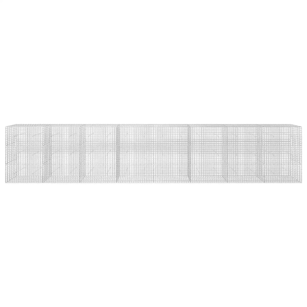 Gabion con Filo da 3,5 mm e Maglia da 5x5 cm 800x30x150 cm 3462274