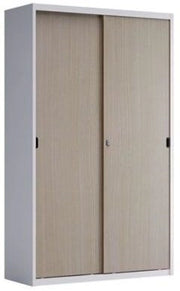Armadio in metallo per archiviazione documenti da ufficio cm. 120x45x200h