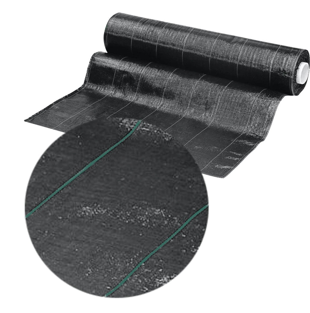 TELO PER PACCIAMATURA NERO IDEAL STAR h 1,5x100 mt Piegata h 1.5 mt - 150 mq- IDEAL STAR