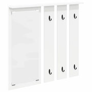 Appendiabiti a muro Bianco 84 x 10 x 80 cm Legno multistrato CFW7695076