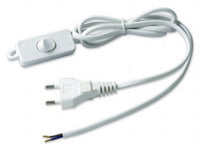 cavo ml.1,5 2x0,75 con interruttore bianco cod:ferx.575.stock