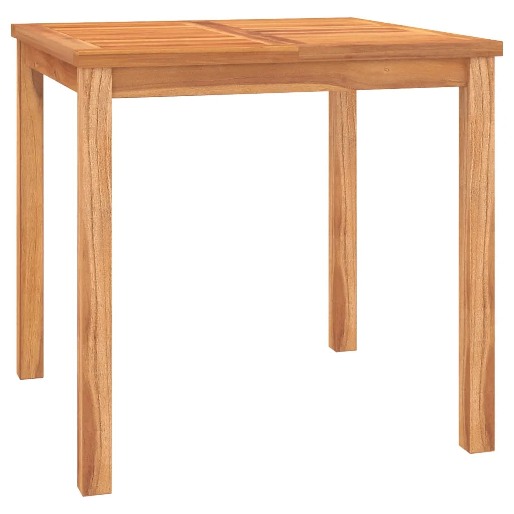 Set da Pranzo per Giardino 3 pz in Legno Massello di Teak cod mxl 49686