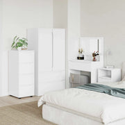 Armadio Bianco 40 x 48 x 105 cm Legno multistrato 888897