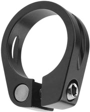 Accessori per bicicletta - Adattatore per mountain bike - In lega di alluminio - Nero - Duraturo - Dimensione 31,8 mm - Fermo per bicicletta