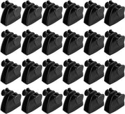 Connettore per grucce 24 pezzi - Grucce a doppia testa per armadi - Hanger per organizzare - Spazio risparmiato - Facile da installare - In plastica - Appoggio per grucce