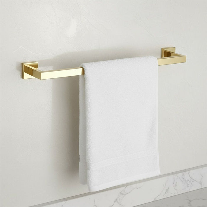 Set Accessori Da Bagno Rio Gold 4 Pezzi
