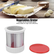 Raspante Professionale - Resistente alla Corrosione - Leggero - Sicuro da Utilizzare - Adatto per Burro/Formaggio/Verdure - Facile da Utilizzare - Raspante