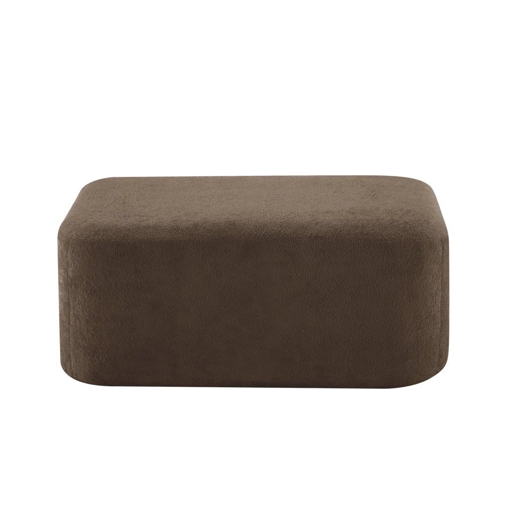 DIVANO MODULARE In Velluto 24 x 24 x 80 cm Marrone