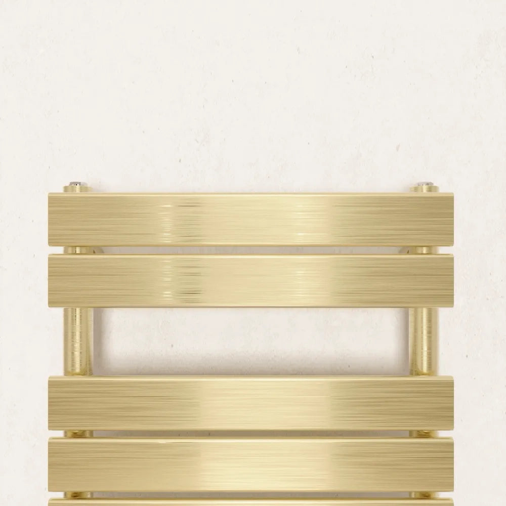 Termoarredo idraulico 800x500 oro spazzolato interasse 450 | Andromeda