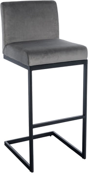 Sgabello da bar Hopewell velluto B 2