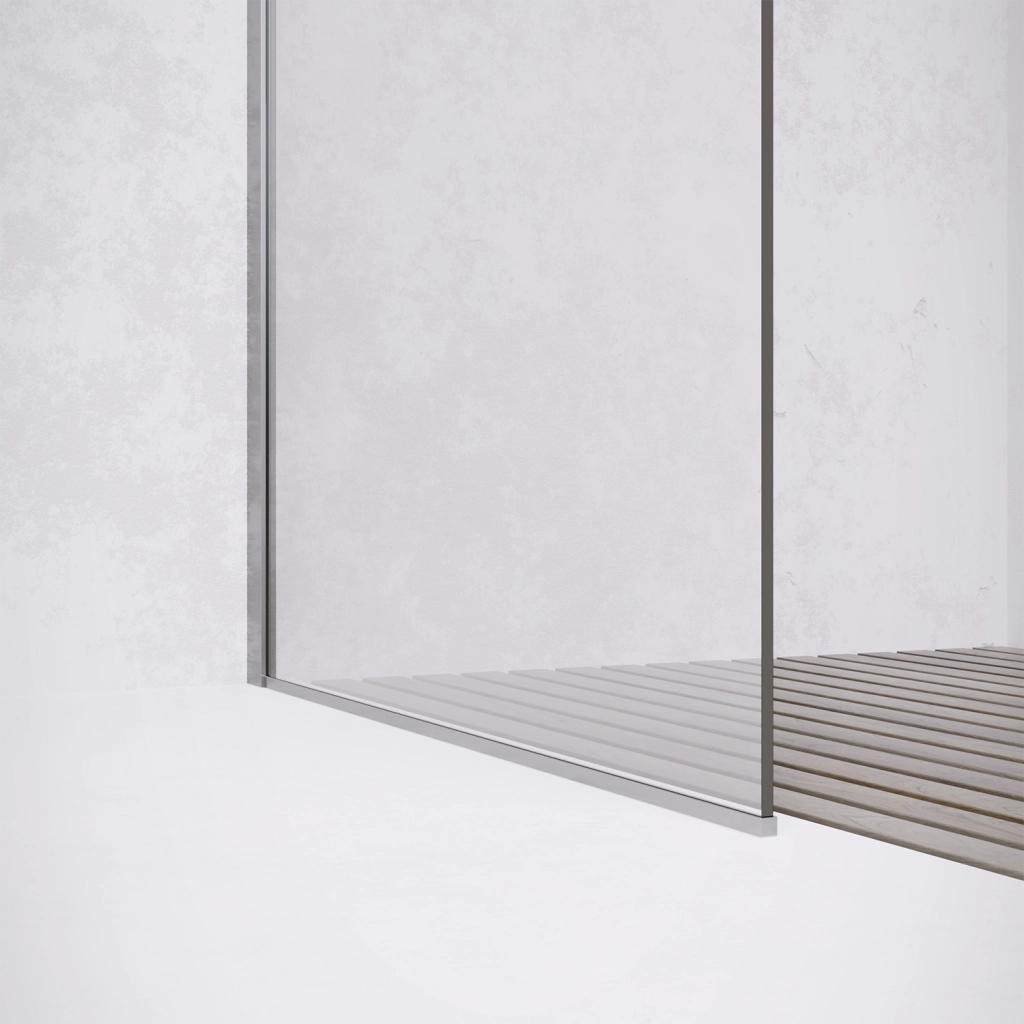 Parete doccia walk-in 80 cm 8mm trasparente anticalcare h200 | Lazaros