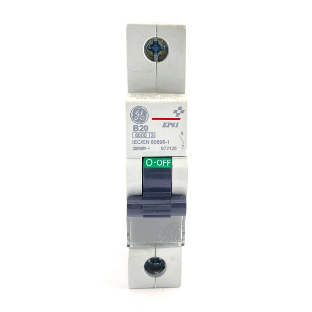 Interruttore magnetotermico 1P 1 modulo 20A Curva B Ge power