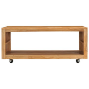 Tavolino da Salotto 110x60x40 cm in Legno Massello di Teak 288895