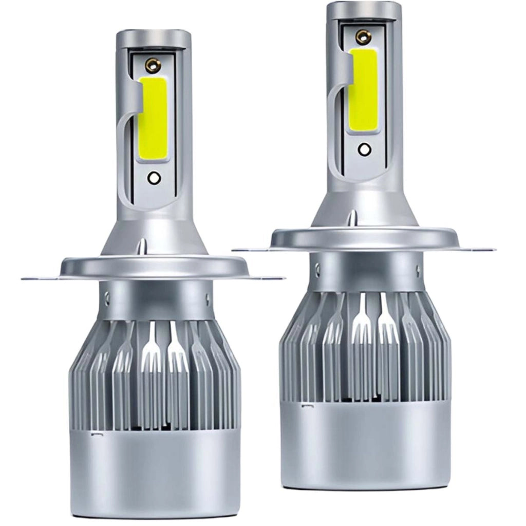 Set di 2 lampadine LED C6 H11 24W per faro auto, illuminazione ad alta intensità Argento Avizar