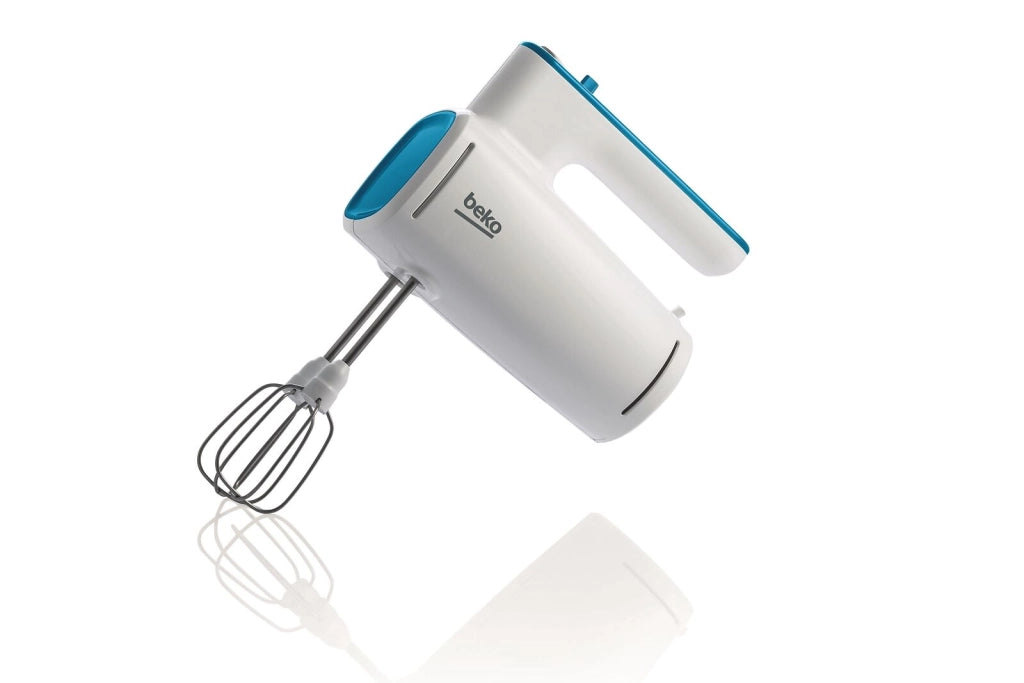 Beko HMM5400W Sbattitore Elettrico 425 W Turbo Mixing 6 Velocita' 2 Fruste 2 Ganci Impastatori Acciaio Inox colore Bianco