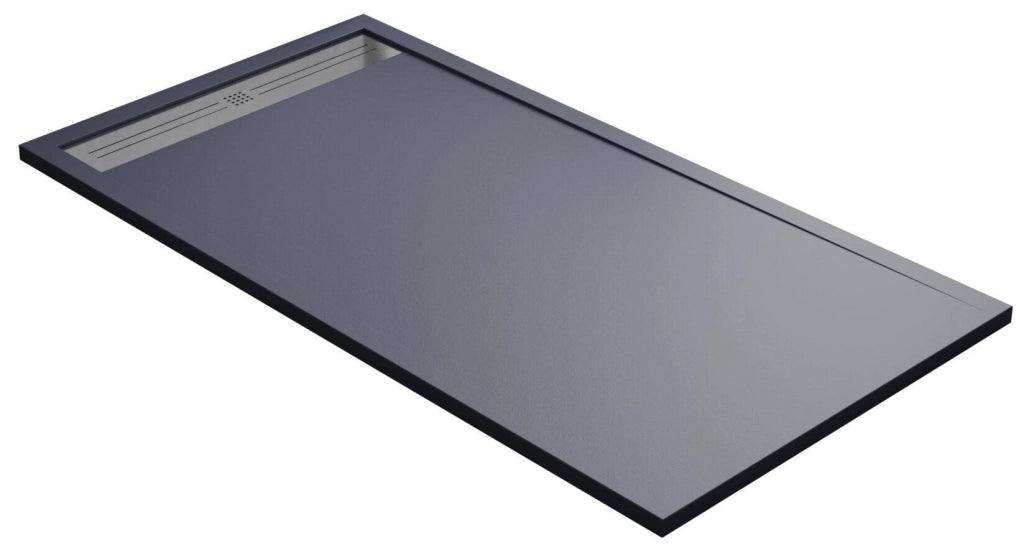 Piatto Doccia 90x110 cm in Pietra Bonussi Trivor Antracite
