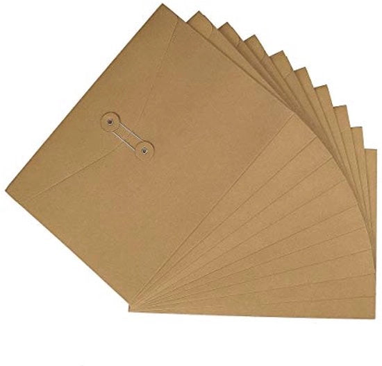 Documenti A4 cartelloni cartoncino mappen 10 foglietti buste organizzatore con chiusura a cerniera esterna progetto per ufficio, scuola e casa, 33 x 23 cm