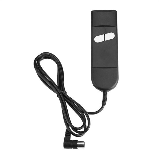 Fauteuil elettrico universale con manovella - Pieghevole - Zavorra in plastica nera - Connettori 5 pin - Dimensioni 171,5x55mm - Sistema di controllo del fauteuil