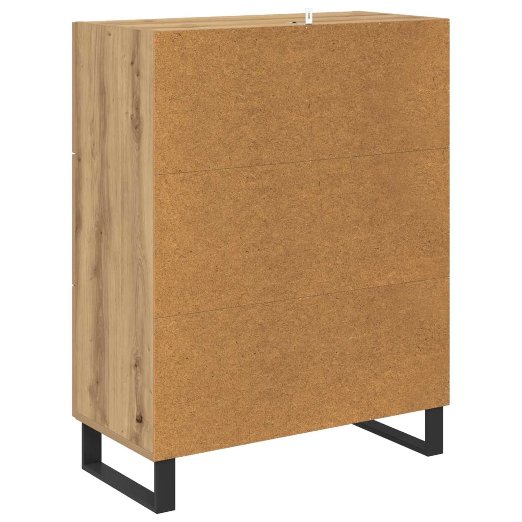 Credenza Rovere artigianale 69,5 x 34 x 90 cm