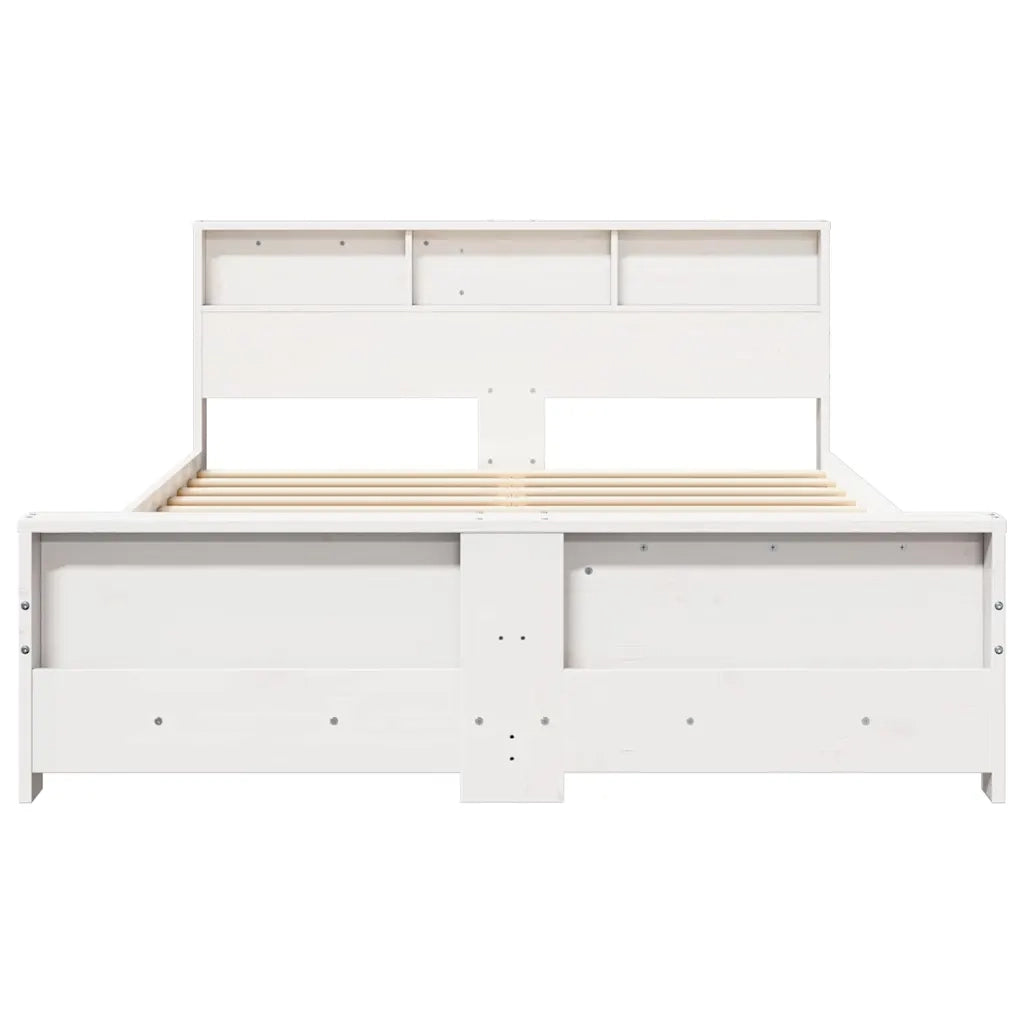 Struttura del letto Bianco 150 x 200 cm Legno multistrato 3394223