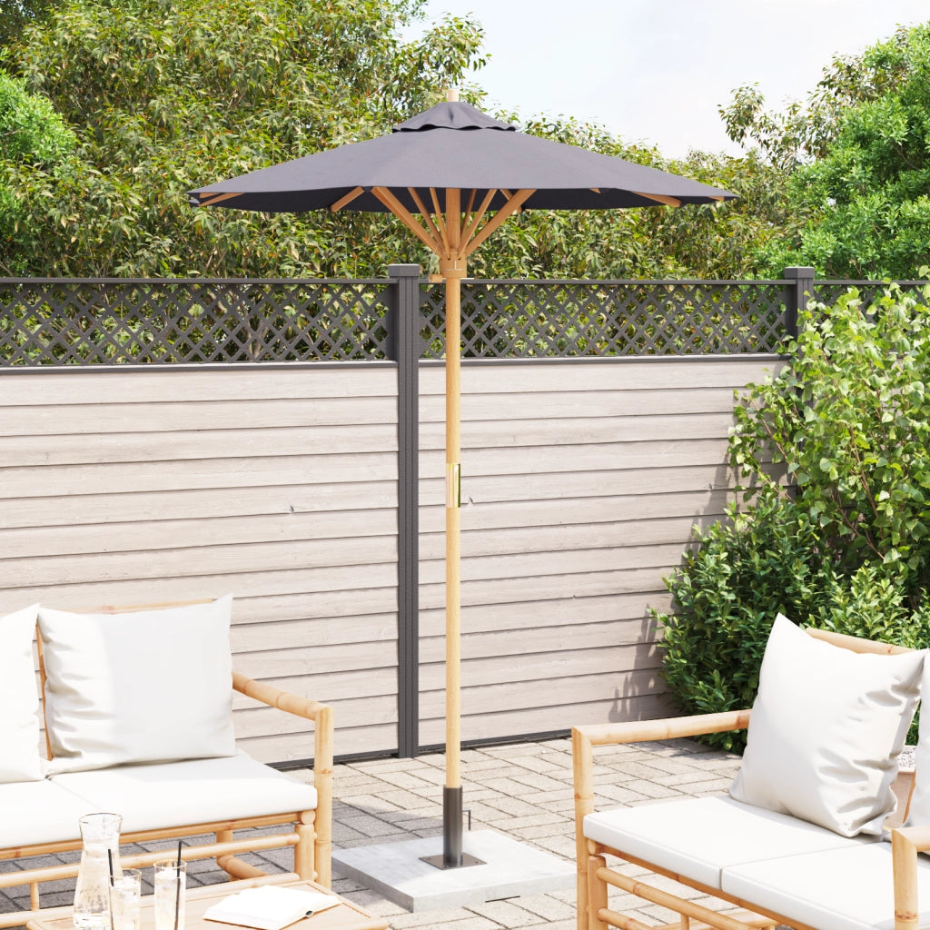 Parasol da Giardino Grigio Scuro 150x210 cm BambÃ¹